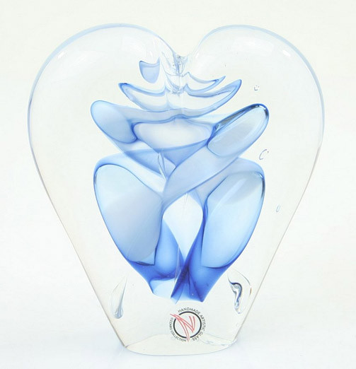 Loranto + Hart, klein blauw-wit